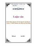 Luận văn: Hoàn thiện công tác kế toán nguyên vật liệu tại Công ty TNHH 1thành viên đóng tàu Phà Rừng