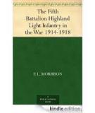The Fifth Battalion Highland Light Infantry in the War 1914-1918