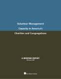 Volunteer Management Capacity in America’s Charities and Congregations