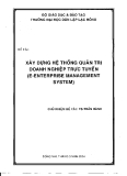 Xây dựng quản trị doanh nghiệp trực tuyến