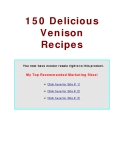 150 Delicious Venison Recipes