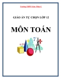 GIÁO ÁN TỰ CHỌN LỚP 12 MÔN TOÁN - Trường THPT Giao Thủy C