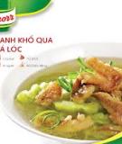 Canh khổ qua cá lóc