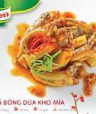 Cá bống dừa kho mía