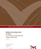 Options for media  development in Iraq 