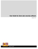 User Guide for Zone Labs security software version 4.0