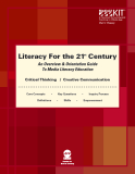 Literacy For the 21  Century st - An Overview & Orientation Guide To Media Literacy Education