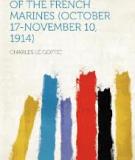 Dixmude The epic of the French marines (October 17-November 10, 1914)