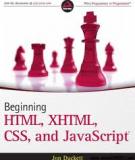 Beginning  HTML, XHTML, CSS, and JavaScript