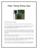 Nhục Thung Dung Sapa