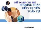 PHƯƠNG PHÁP KẾT CHUYỂN TUẦN TỰ