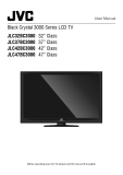 Black Crystal 3000 Series LCD TV