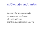 Hương liệu thực phẩm