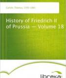 History of Friedrich II of Prussia V 1