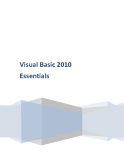 visual basic 2010 essentials