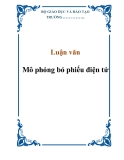  Luận văn:  Mô phỏng bỏ phiếu điện tử