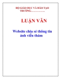  LUẬN VĂN: Website chia sẻ thông tin ảnh viễn thám