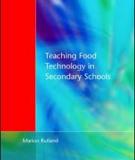 Food technology in secondary  schools