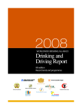 2008 Drinking and  Driving Report WORLDWIDE BREWING ALLIANCE