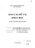 Thiết kế, thử nghiệm và ứng dụng các hệ thông minh lai (Hybric Inteligent System)