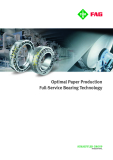 Optimal Paper Production    Full-Service Bearing Technology