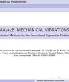 AA242B: MECHANICAL VIBRATIONS