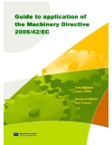 Guide to application of  the Machinery Directive  2006/42/EC   