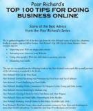 top 100 tips for doing business online