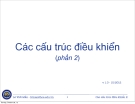 Các cấu trúc điều khiển (phần 2)