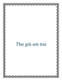 Thư gửi em trai