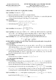 ĐỀ THI THỬ ĐẠI HỌC LẦN 4 NĂM HỌC 2012-2013 Môn: TOÁN; Khối A, A1, B, D - TRƯỜNG THPT KON TUM