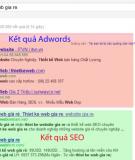 Chọn seo hay Google adword