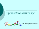 Lịch sử ngành dược