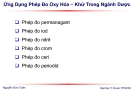 Ứng Dụng Phép Đo Oxy Hóa – Khử Trong Ngành Dược