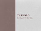 Bài giảng: Thân não