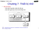 Chương 7: Thiết bị nhớ