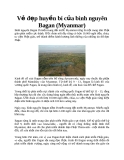 Vẻ đẹp huyền bí của bình nguyên Bagan (Myanmar)
