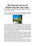 Đến Pháp khám phá lâu đài Bagnolet lãng mạn vùng Cognac 