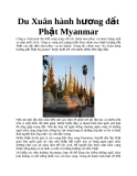 Du Xuân hành hương đất Phật Myanmar