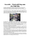 Kurashik – Thành phố lãng mạn của Nhật Bản