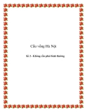 Cầu vồng Hà Nội -  Kì 2 