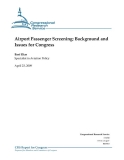 airport passenger screening background and issues for congress