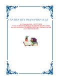 VĂN BẢN QUY PHẠM PHÁP LUẬTSố: 23/2009/QĐ-UBND QUYẾT ĐỊNHVề việc sửa đổi, bổ sung Bảng giá thu một phần viện phí ban hành kèm theo Quyết định số 19/2008/QĐ-UBND