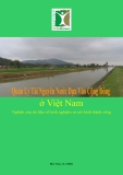 Quản Lý Tài Nguyên Nước Dựa Vào Cộng Đồng ở Việt Nam- Nghiên cứu tài liệu về kinh nghiệm và mô hình thành công