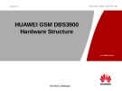 HUAWEI GSM DBS3900 Hardware Structure