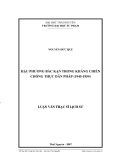 luận văn: HẬU PHƯƠNG BẮC KẠN TRONG KHÁNG CHIẾN CHỐNG THỰC DÂN PHÁP (1945-1954)