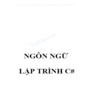 Tài liệu Ngôn ngữ lập trình C#