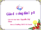 QUYỀN VÀ NGHĨA VỤ CỦA CÔNG DÂN TRONG GIA ĐÌNH