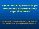 Hiệu quả tiêm phòng vắc-xin viêm gan B ở trẻ con mẹ mang HBsAg và một số yếu tố ảnh hưởng