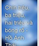 Chín Triệu, Ba Triệu, Hai Triệu Và Bóng Rổ